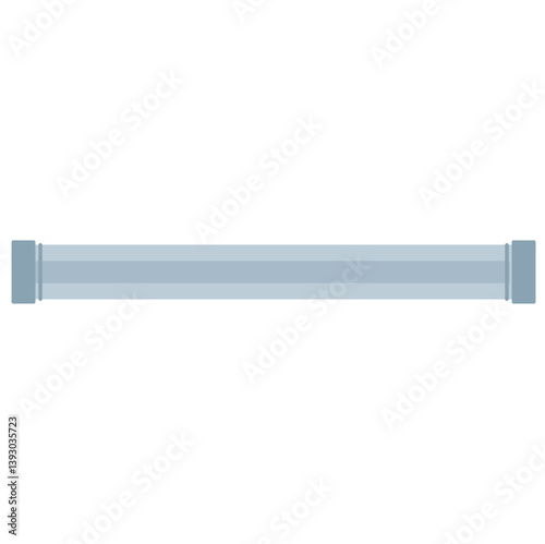 Drain pipe icon. Construction and industrial technology. Vector illustration.