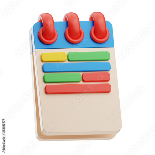 Colorful Toy Note Pad