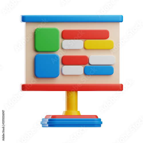 Colorful Learning Board Toy