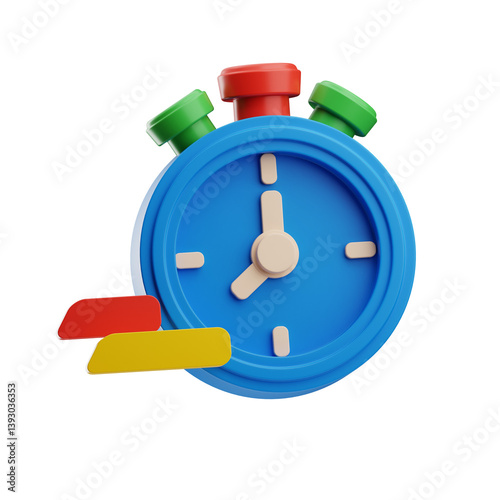 Colorful Timer Icon