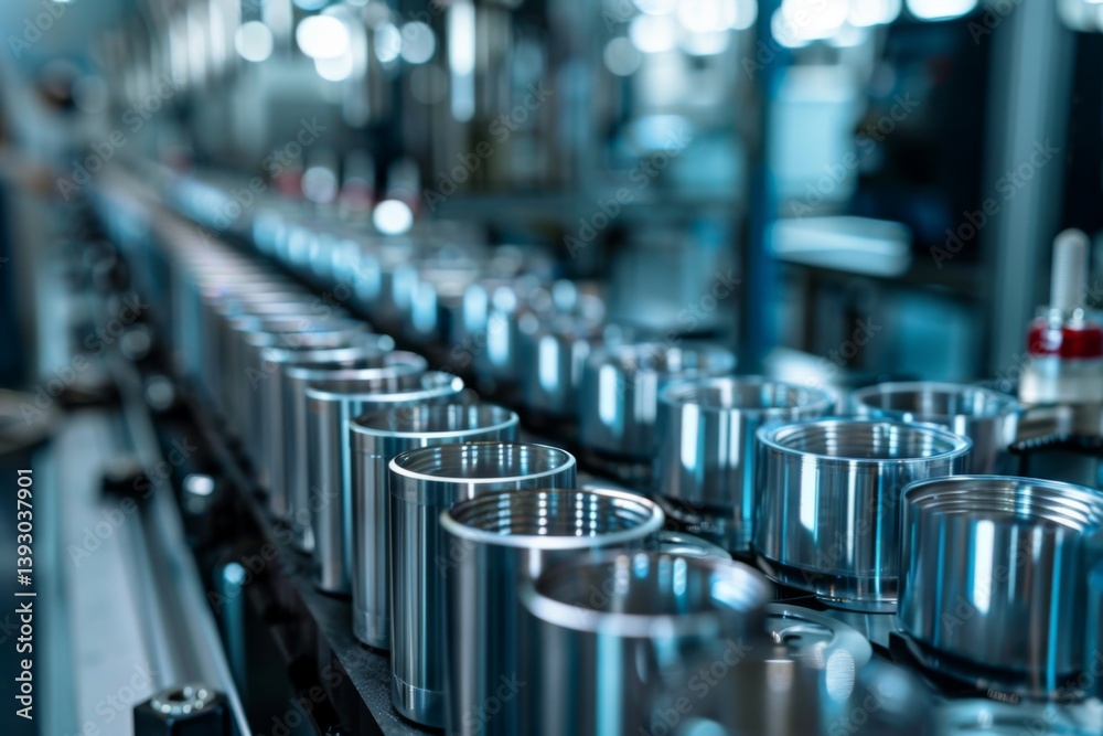 mass production of a assembly line of electric car battery cells mass production of a assembly line of electric car battery cells