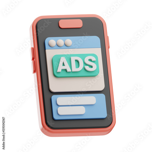 Mobile Advertising Concept