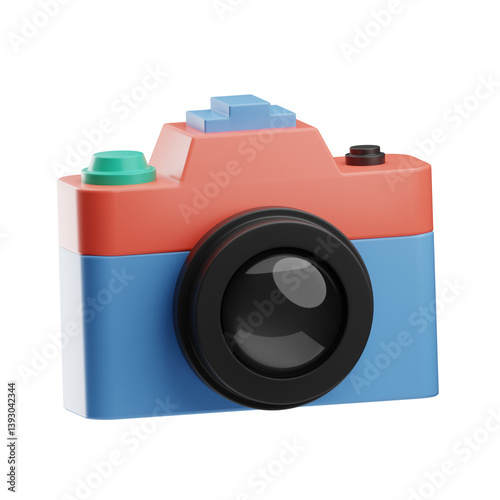 Toy Camera 3D Illustration