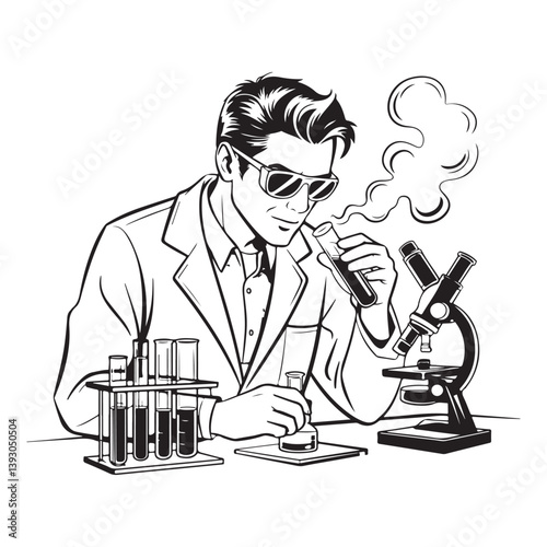 scientist in laboratory