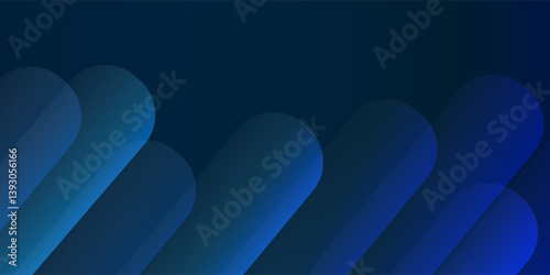 Abstract blue background with diagonal lines. Dynamic shapes composition. eps 10