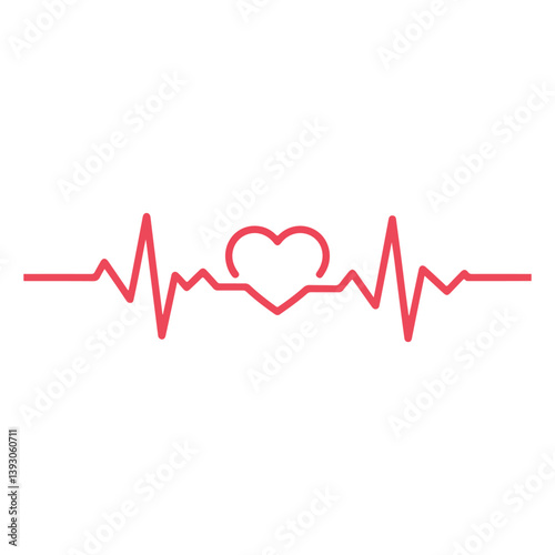 red heart beat