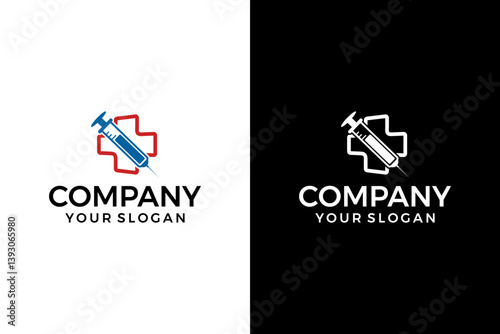 syringe logo design inspiration