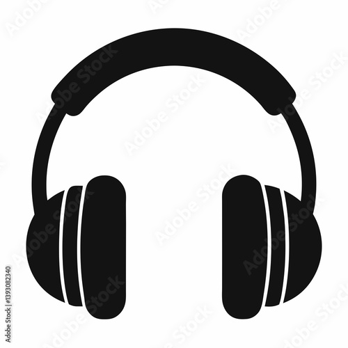 headphones isolated on white background