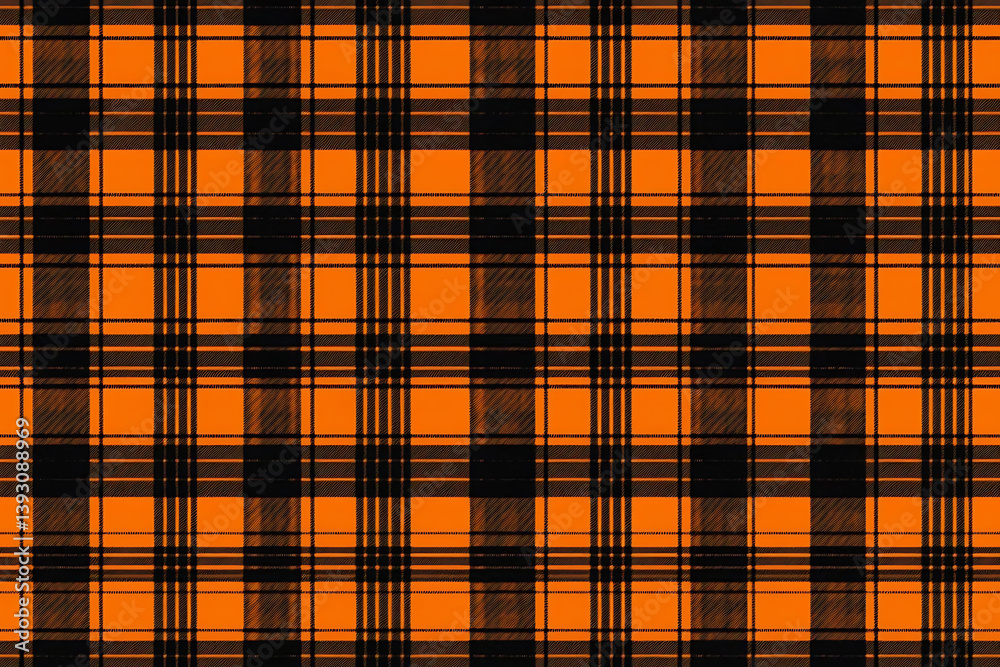 orange plaid seamless pattern orange plaid seamless pattern