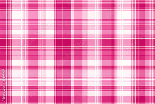 pink plaid seamless pattern