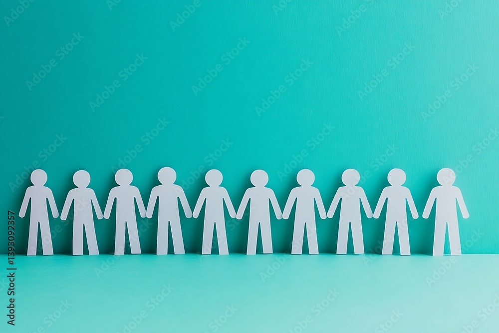 Diverse People Holding Hands Teal Background1 Diverse People Holding Hands Teal Background1