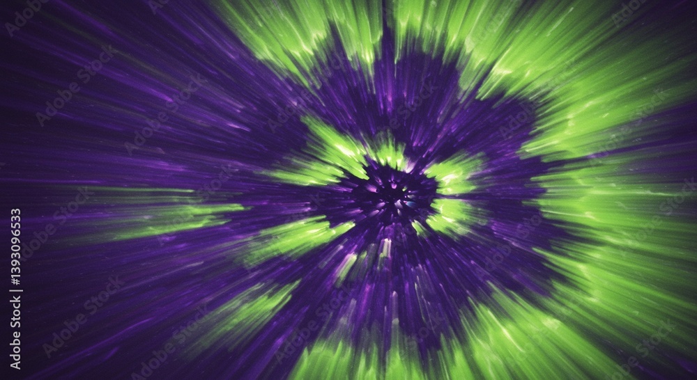 Abstract Purple and Lime Green Tie Dye Swirl Background Psychedelic Radial Design Vibrant Texture Abstract Purple and Lime Green Tie Dye Swirl Background Psychedelic Radial Design Vibrant Texture