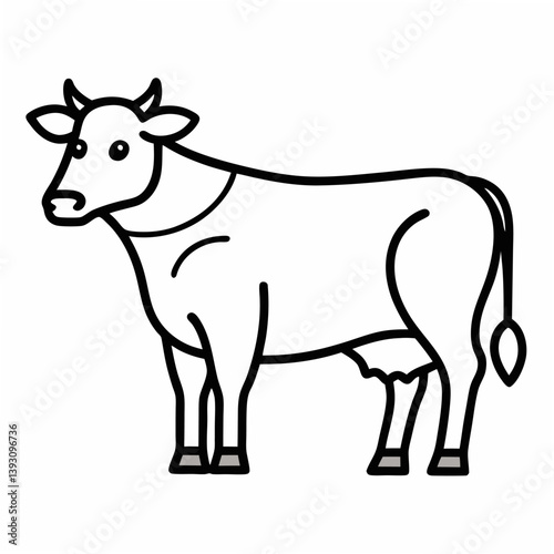 cow vector illustration