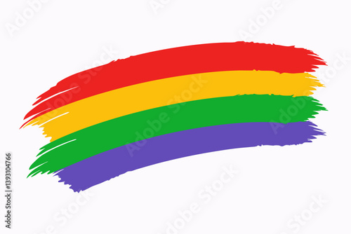 rainbow paint brush