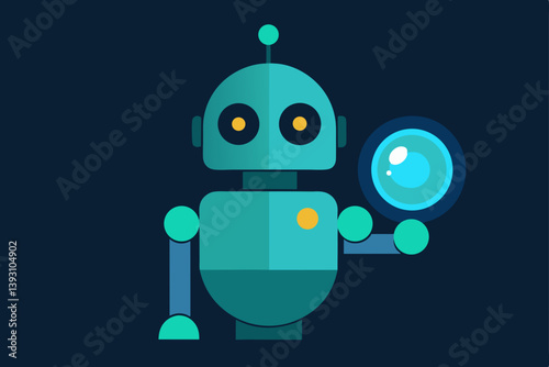 robot vector illustration
