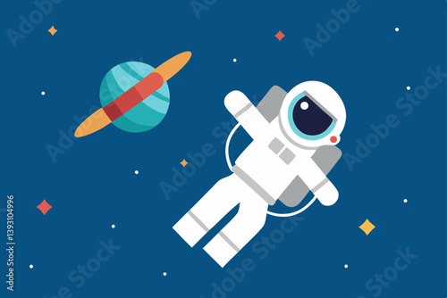 rocket in space