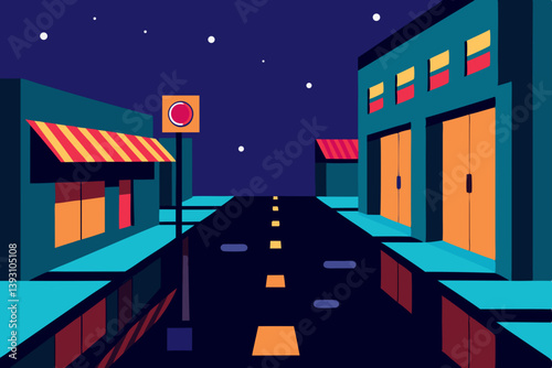 night city street