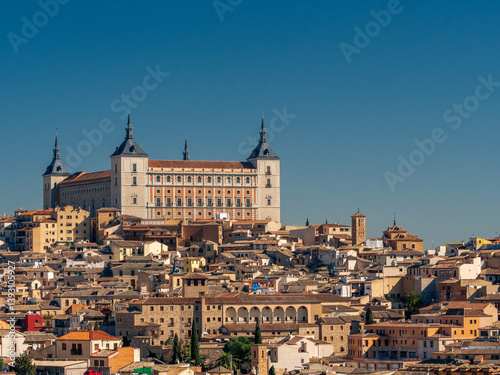 View of the city of Toledo on a sunny day