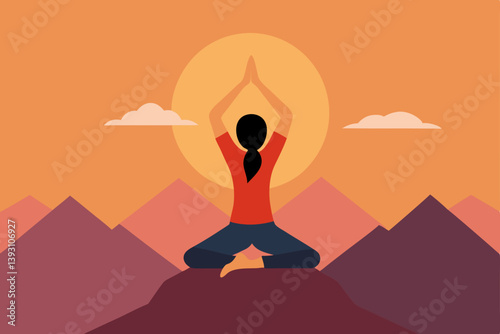 yoga on the beach