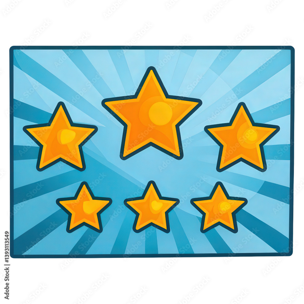 Star rating system, A glowing five-star rating system designed for digital applications and reviews. Star rating system, A glowing five-star rating system designed for digital applications and reviews.