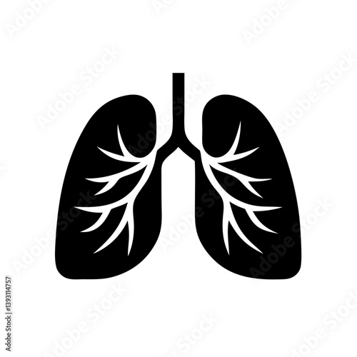 human Lungs anatomy Organ Icon – Lungs Vector Art,
