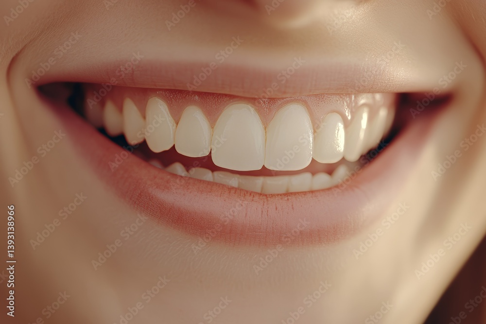 Beautiful Hollywood Smile, Close-up
