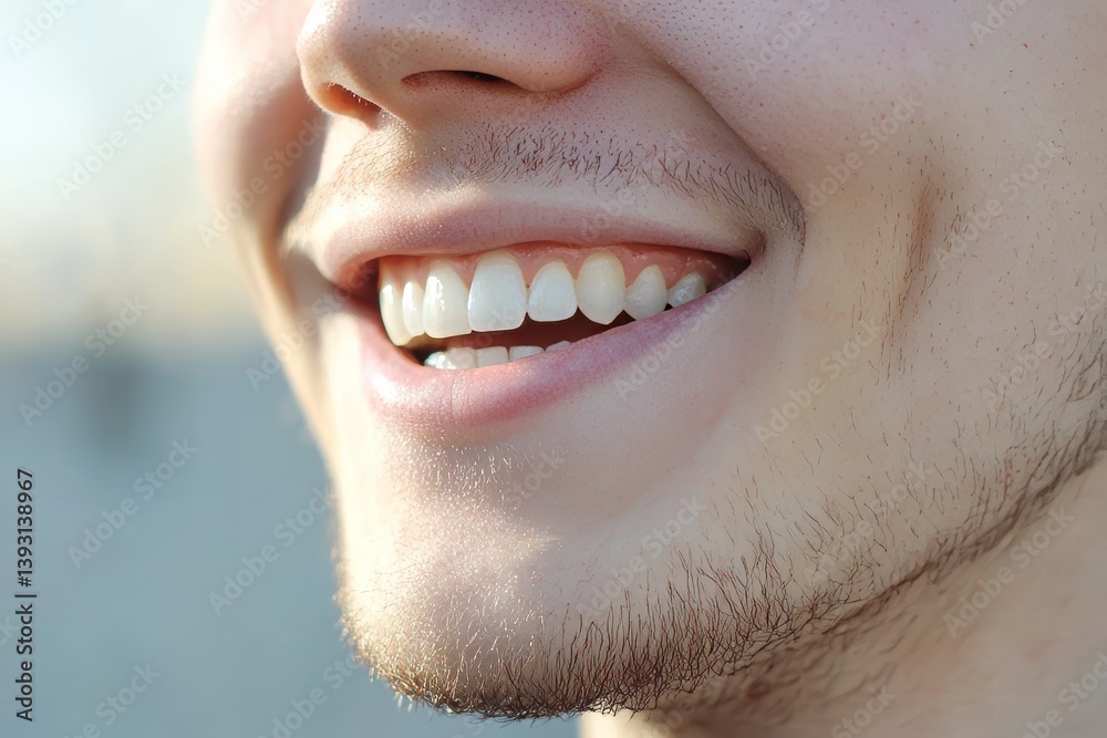 Beautiful Hollywood Smile, Close-up