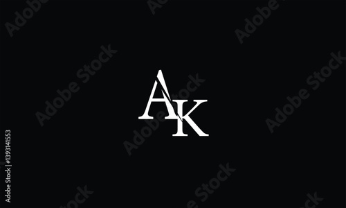 AK, KA, Abstract ,  logo ,letters, monogram, icon ambitions, style, symbols    