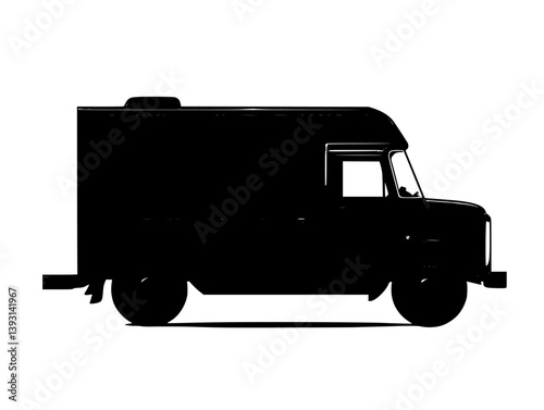 Delivery truck, Truck vector design, Delivery truck, Truck vector illustration