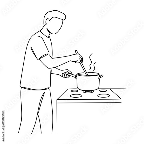 Cooking Time | Stirring a pot at the stove