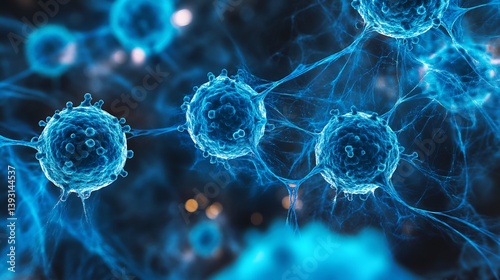 Circulating tumor cells lymphatics abstract blue pathways
