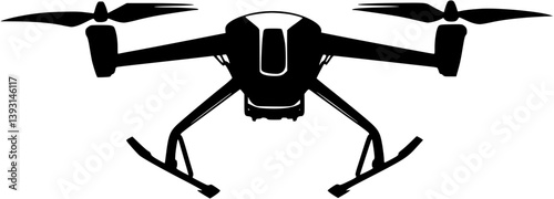 Quadcopter, Vertical takeoff and landing vector design, Quadcopter, Vertical takeoff and landing vector illustration