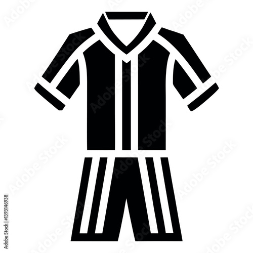 Vector graphic of protective clothing set
