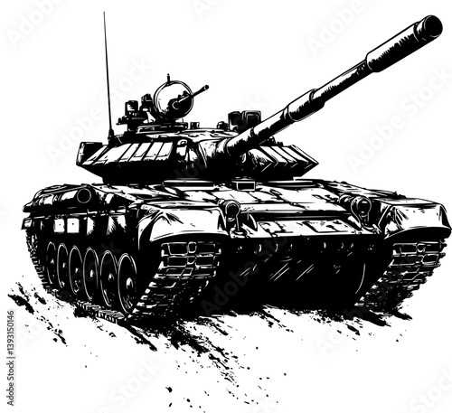Tank, Military vehicle vector design, Tank, Military vehicle vector graphic