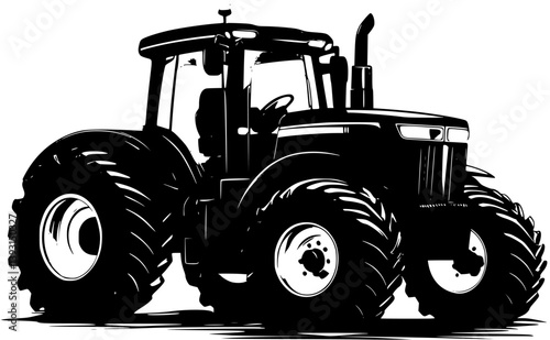 Tractor vector design, Tractor vector image