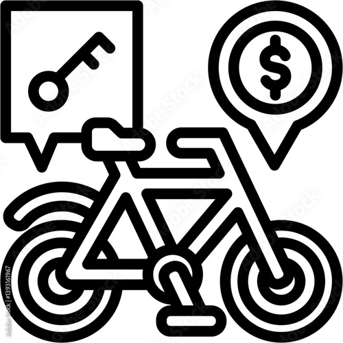 Bicycle Rental icon
