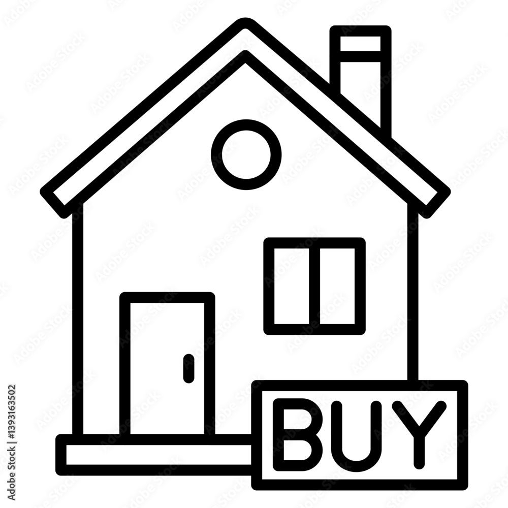 Buy House Icon Buy House Icon