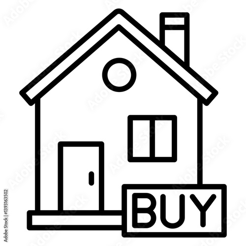 Buy House Icon