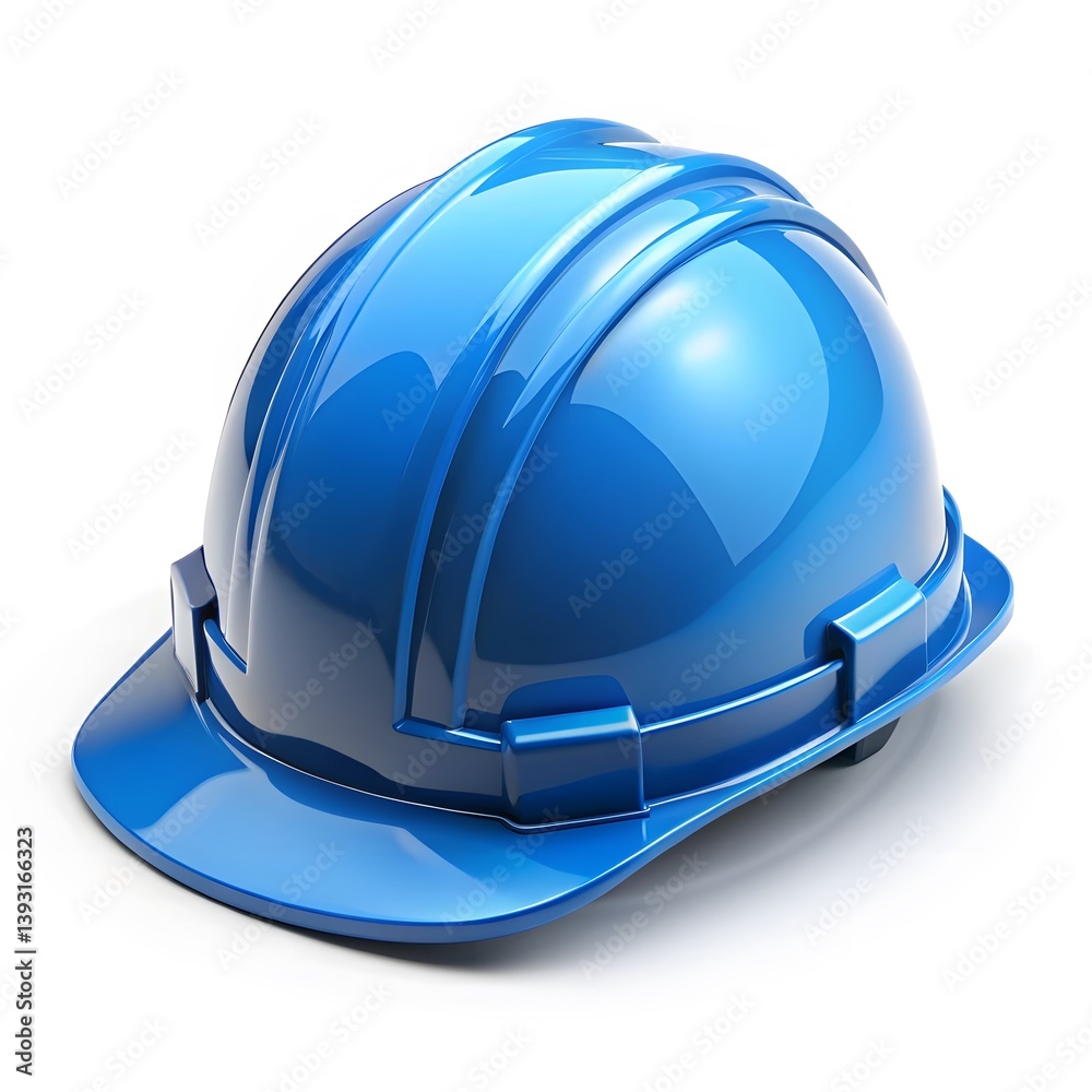 Fototapeta premium Blue Hard Hat