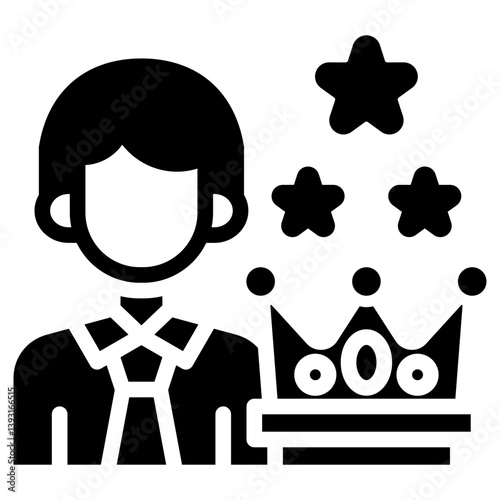 Vip Person icon