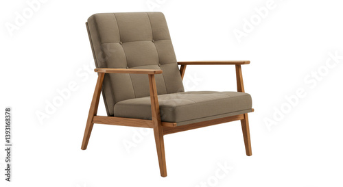 Schilderij op canvas Isolated armchair