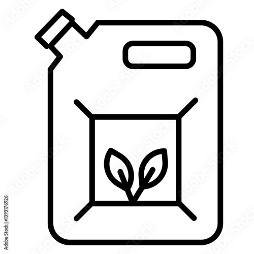 Biofuel Can Icon