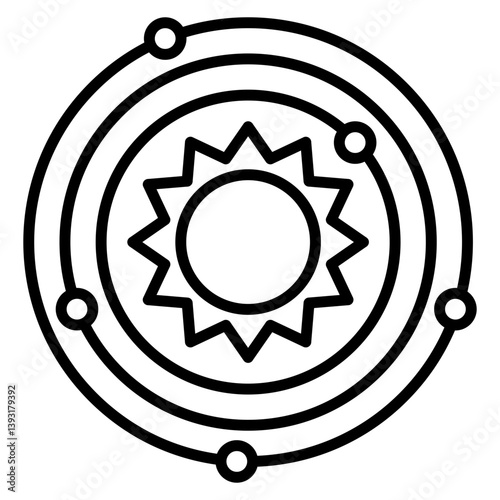 Solar System Icon