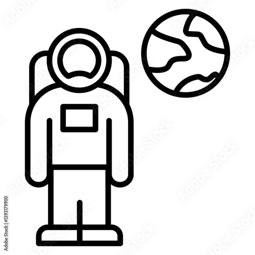 Astronaut Icon