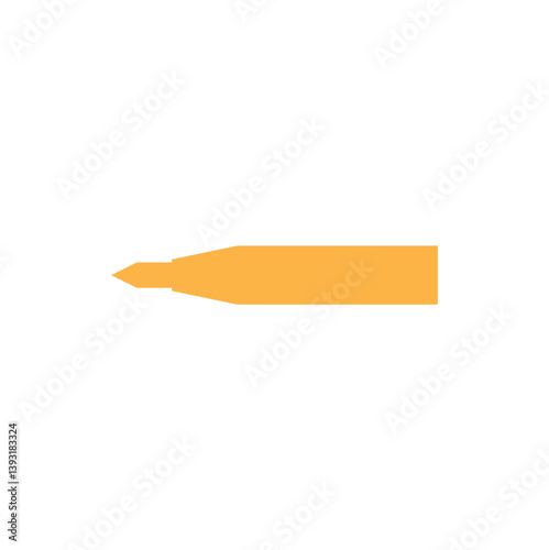 Simple bullet icon. Vector illustration.