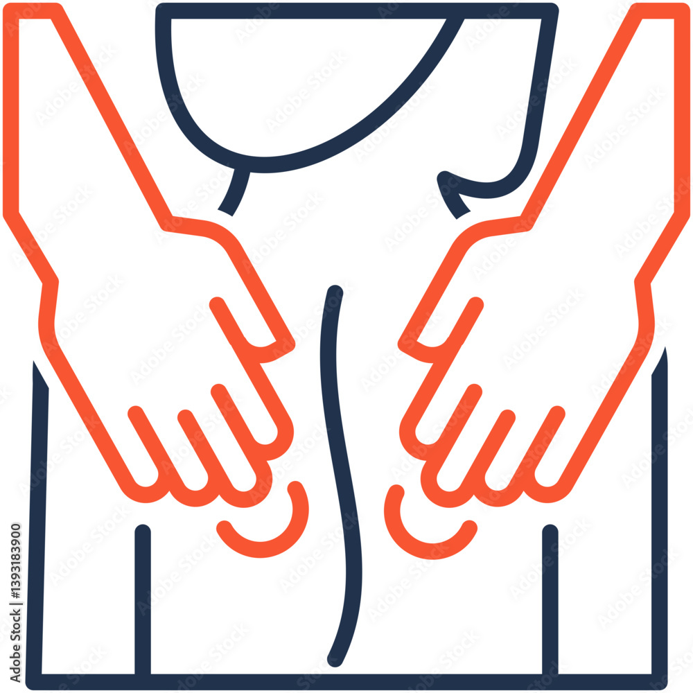 Obraz premium Massage icon