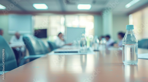 A hospital ethics committee meeting to discuss complex cases. stock image, hd quality, natural look, blog post, health care