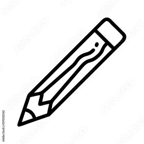 Pencil icons symbolize creativity and artistic expression. Essential for drawing, writing, and educational themes, these designs reflect the art of communication through simple tools.