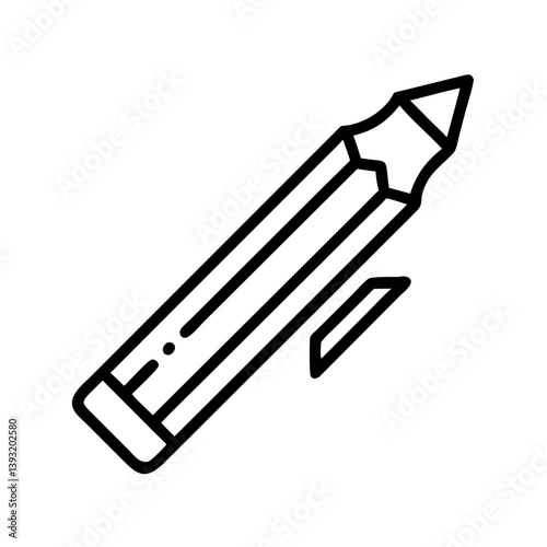 Pencil icons symbolize creativity and artistic expression. Essential for drawing, writing, and educational themes, these designs reflect the art of communication through simple tools.