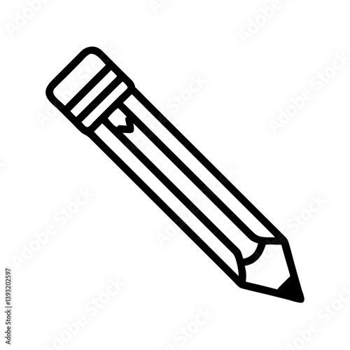 Pencil icons symbolize creativity and artistic expression. Essential for drawing, writing, and educational themes, these designs reflect the art of communication through simple tools.
